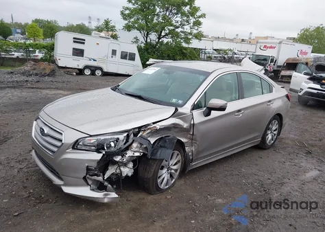 2015 Subaru Legacy 2.5I Premium из США, поврежденный, VIN 4S3BNAF65F3035684
